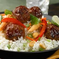 Teriyaki Meatball Stir-Fry