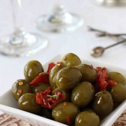 Marinated Olives & Tomatoes