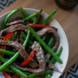 Beef and Veggie Stir-Fry For One
