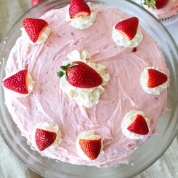 Strawberry Vanilla Cake