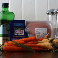 Chicken With Parsnips and Carrots