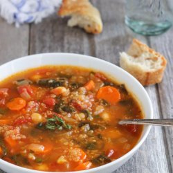 Spinach and Chickpea Soup