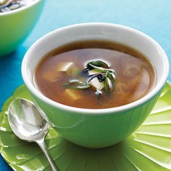 Miso Soup With Tofu and Nori