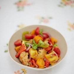 Tuscan Tomato Bread Salad