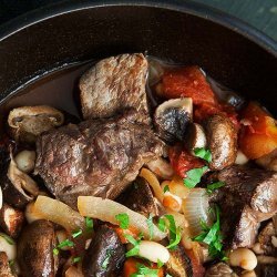 Quick Mushroom and White Bean Stew