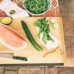 Chili-Minted Cucumbers