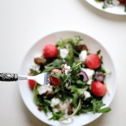 Watermelon Cheese Salad