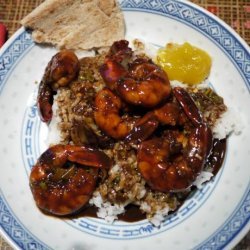 Madhur Jaffrey's Shrimp in the Maharashtrian Manner