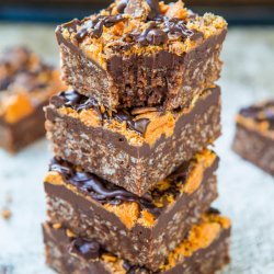 Butterfinger Butter Bars