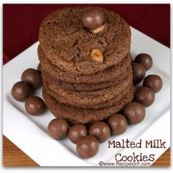 Malted Milk Cookies