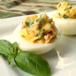 Garlic Deviled Eggs