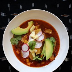 Vegetarian Tortilla Soup