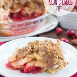 Apple Pecan Crumble Pie