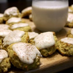 Pumpkin-Glazed Pumpkin Cookies