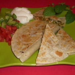 Kung Pao Quesadillas