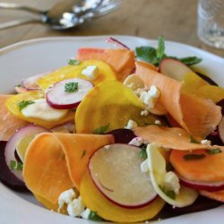 Rainbow Sweet Potato Salad