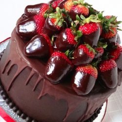 Chocolate Strawberry Cake