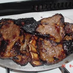 Lamb.... Barbecue Lamb Chops