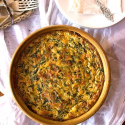 Spinach and Bacon Tart