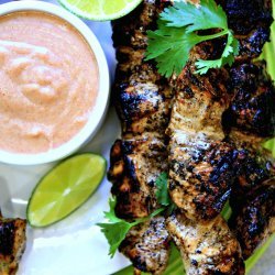 Thai Satay Chicken Skewers