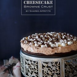 Rocky Road No-Bake Cheesecake