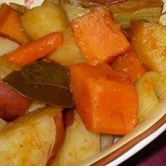 Sweet and Spicy Winter Veggies