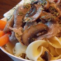 Healthier Beef Stroganoff III