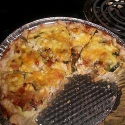 Loaded Vegetarian Quiche