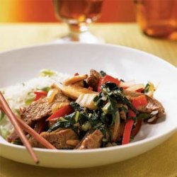 Bok Choy and Shiitake Stir Fry