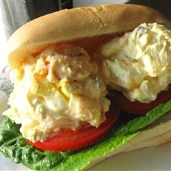 A Potato Salad Sandwich