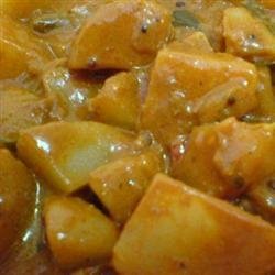 Delightful Indian Coconut Vegetarian Curry in the Slow Cooker