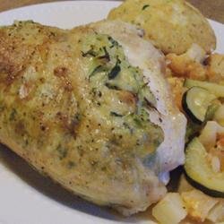 Zucchini Stuffed Chicken