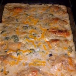 Chicken Crescent Casserole