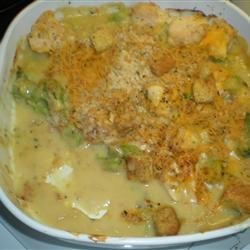 Cheesy Chicken Broccoli Bake