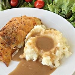 Roast Chicken Pan Gravy