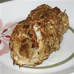 Pecan Encrusted Stuffed Chicken Breasts