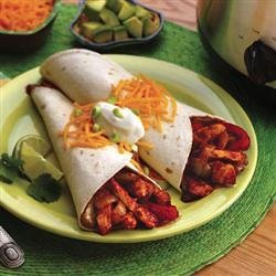 Karen's Slow Cooker Chicken Fajitas