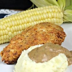 Burton's Southern Fried Chicken with White Gravy