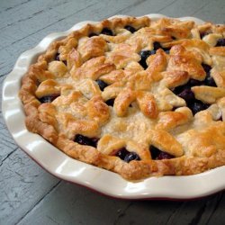 Blueberry Pie With Sweet Almond Crust