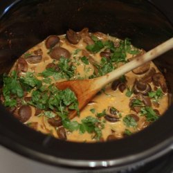 Crock Pot Stroganoff