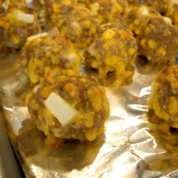 Sausage-Apple Balls