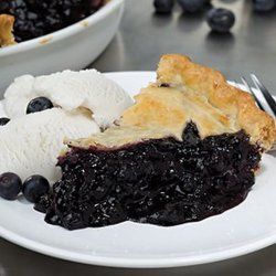 Fresh Blueberry Pie