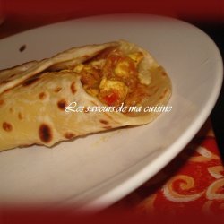 Kathi Kebab (Chicken and Egg Paratha Rolls)