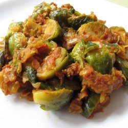 Curried Brussels Sprouts