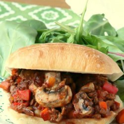 Vegetarian Low Fat  sloppy Joe 