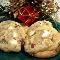 White Chocolate Almond Cookies