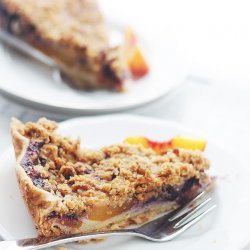 Peach Custard Pie