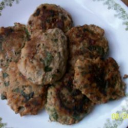 Spinach and Meat Cakes