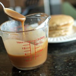 Peanut Butter Syrup