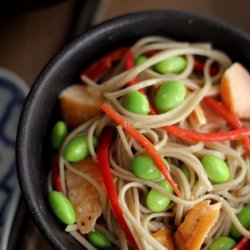 Salmon and Soba